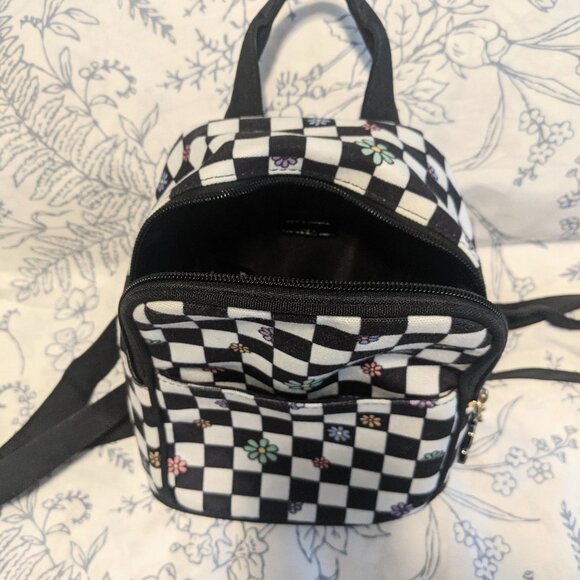 Like Dreams Checkered Daisies Mini Backpack - Picture 5 of 8